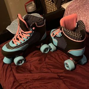 Size 9 roller derby cute roller skates